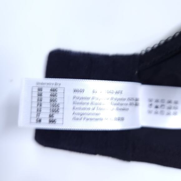 Delimira Black Bra 40C Underwire, Excellent Condition - Picture 6 of 6